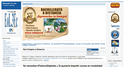 Desktop Screenshot of educaciononline.edu.ec